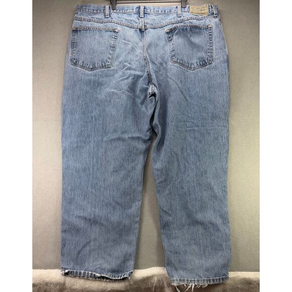 RedHead Loose Fit Stonewash Blue Jeans Men’s Size 48x30 - Picture 2 of 14